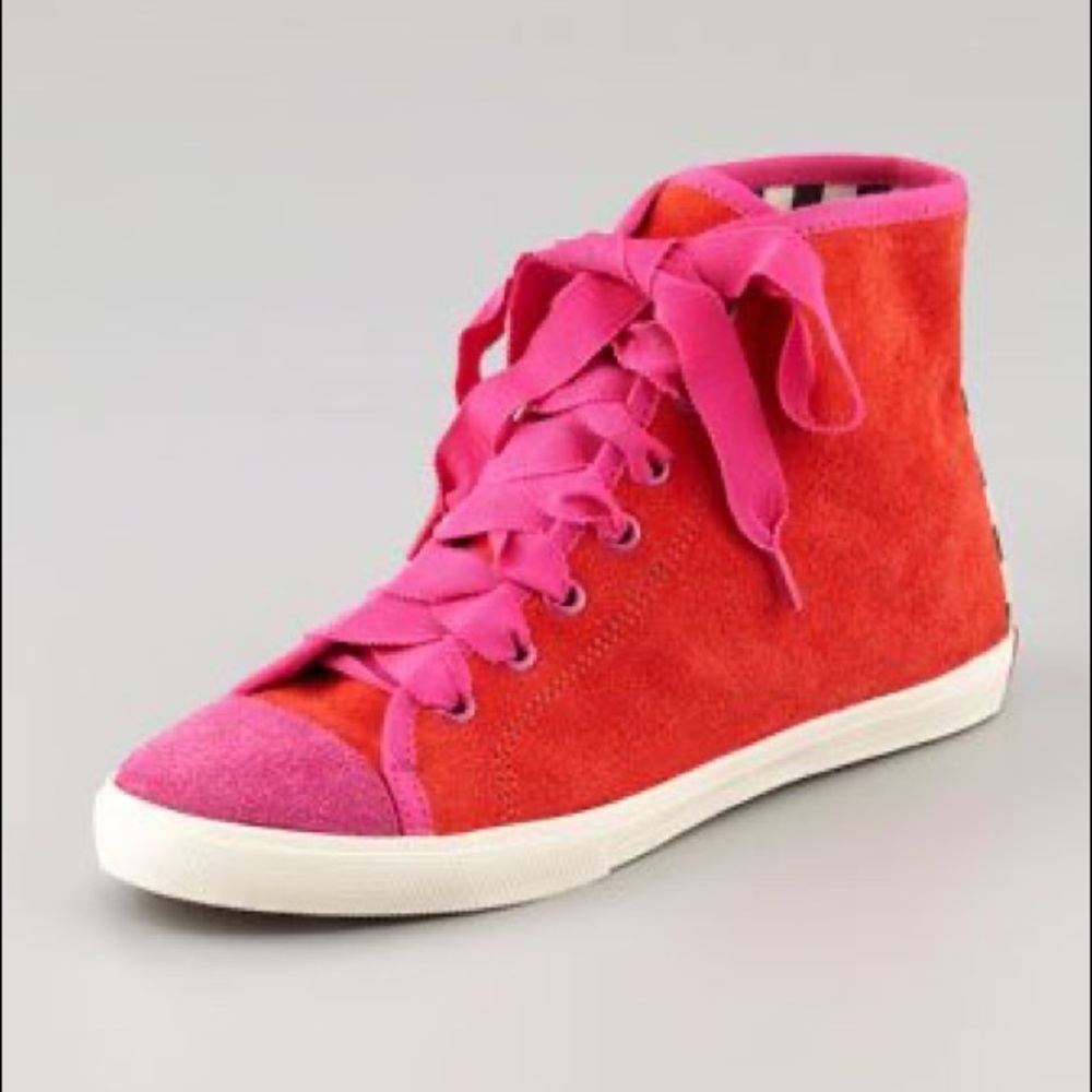 Kate Spade Lorna  suede high tops sneakers